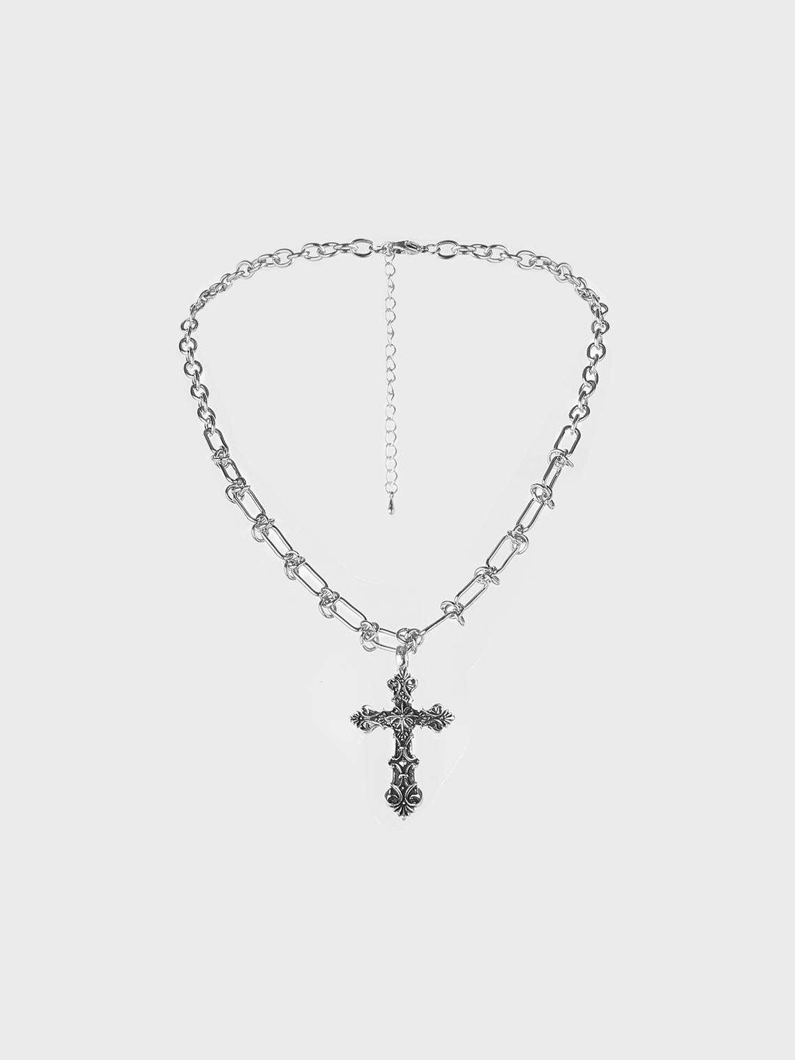 Metal Cross Necklace