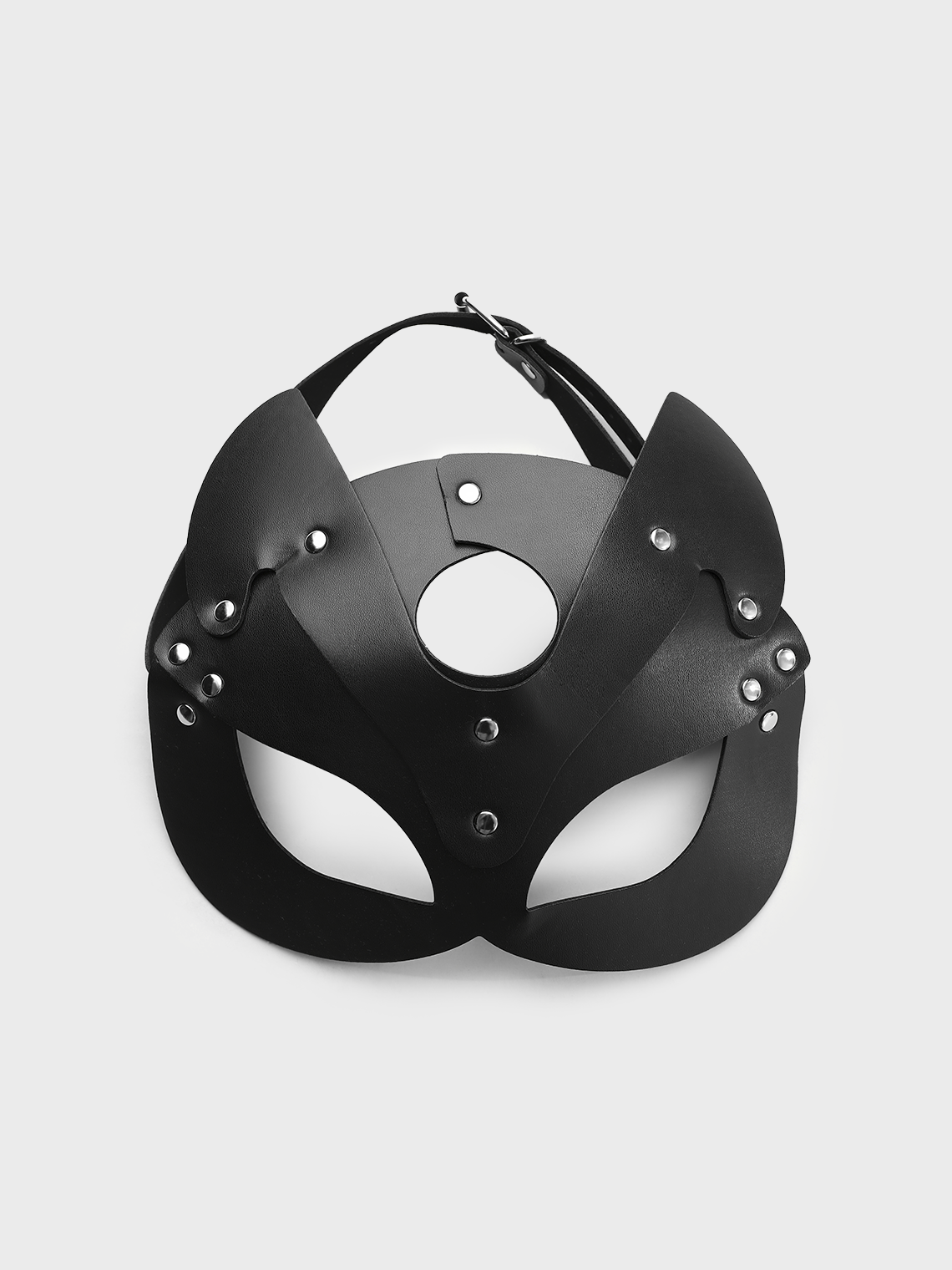 PU Black Plain Mask