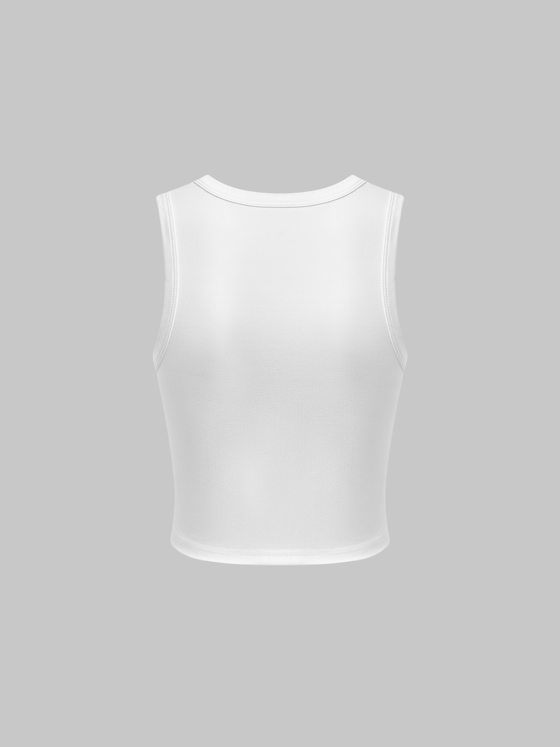 Y2K White Letter print Top Tank Top & Cami