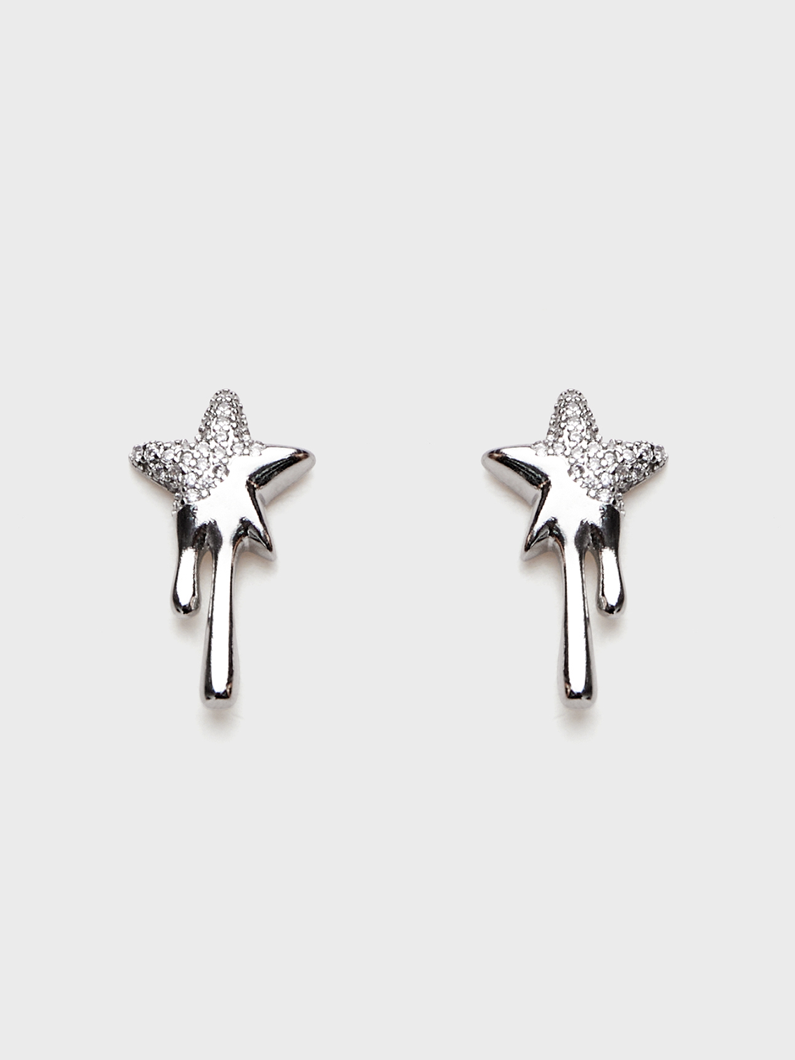 Y2k Silver Accessory Earrings