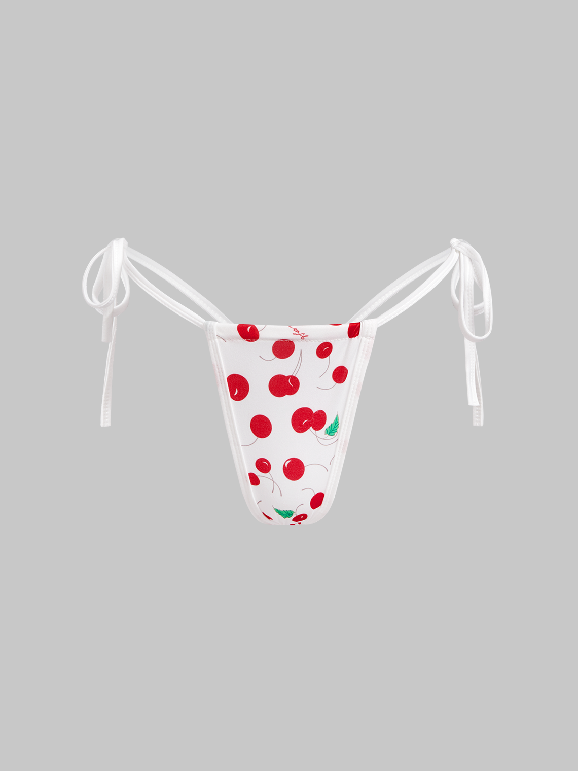 Cherry Halter Bikini Set