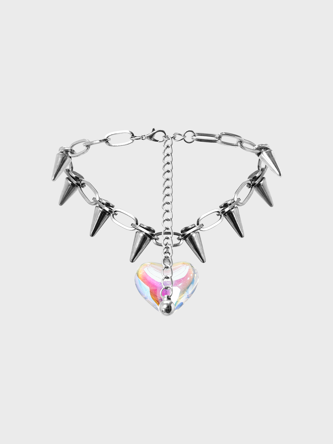 Punk Silver Accessory Necklaces