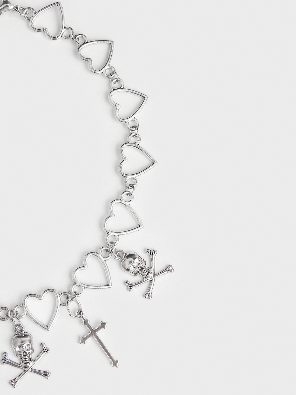 Punk Silver Accessory Necklaces