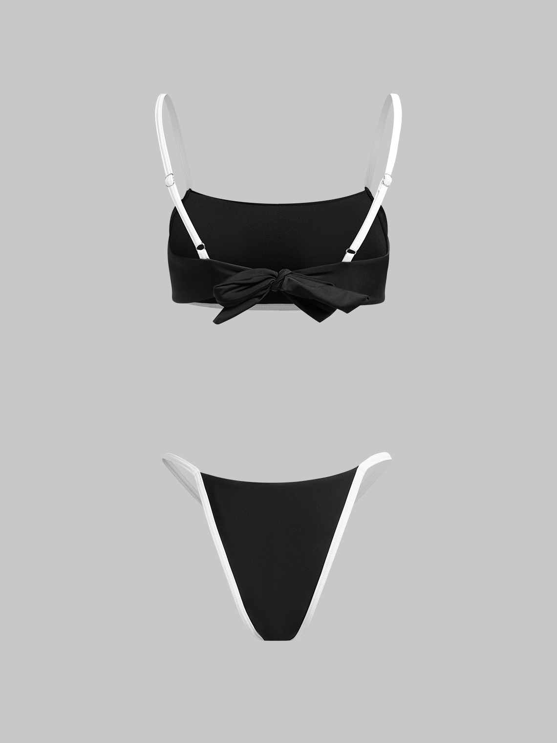 Color Block Bikini Set