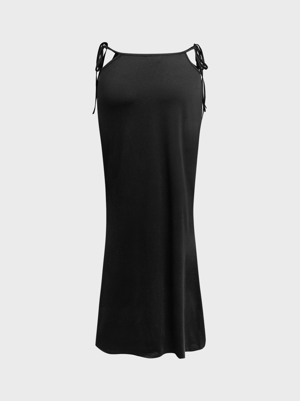 Jersey Cut Out Plain Maxi Skirt