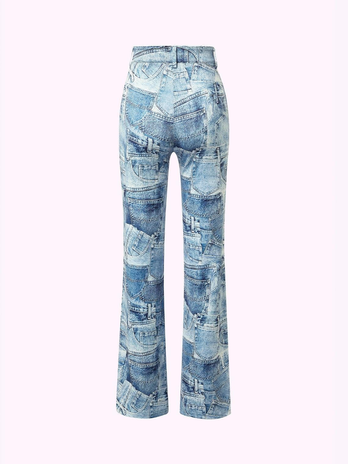 Casual Light Blue Bottom Jeans