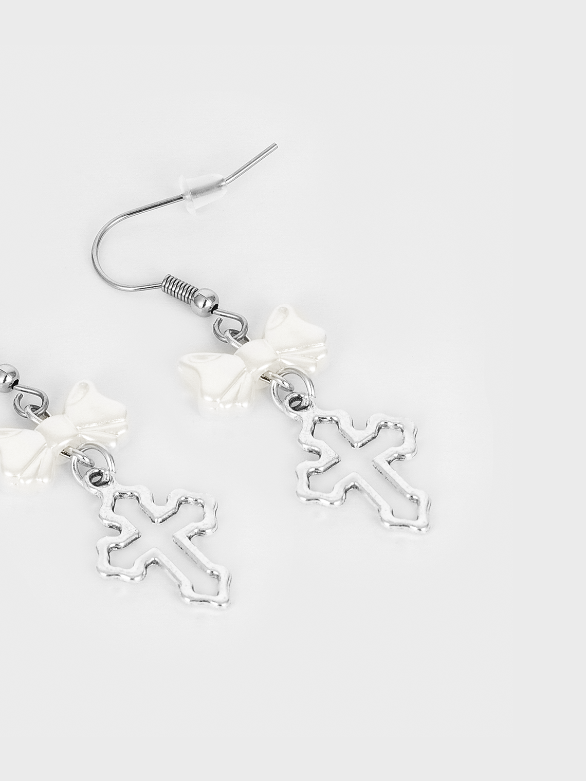 Y2k White Accessory Earrings