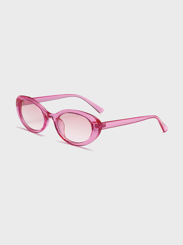 Oval Frame Fashion Sunglasses