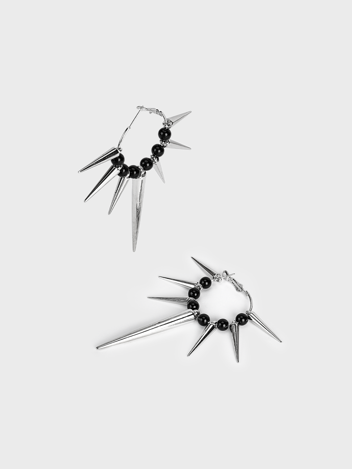 Punk Black Accessory Earrings