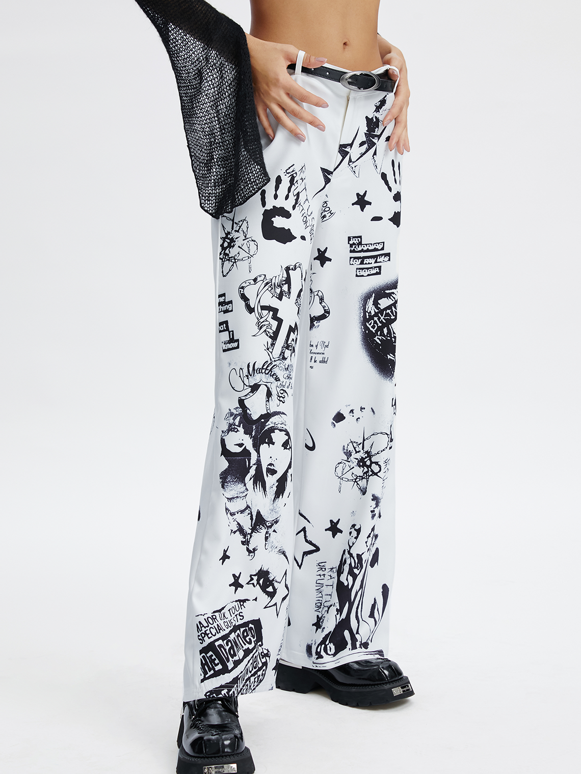 Loose Graffiti Street Pants