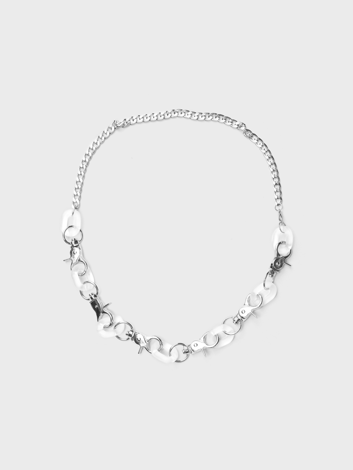 Street Silver Accessory Necklaces