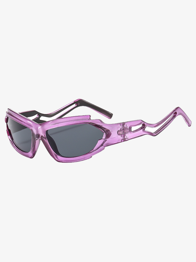 Cat Eye Fashion Color Block Sunglass