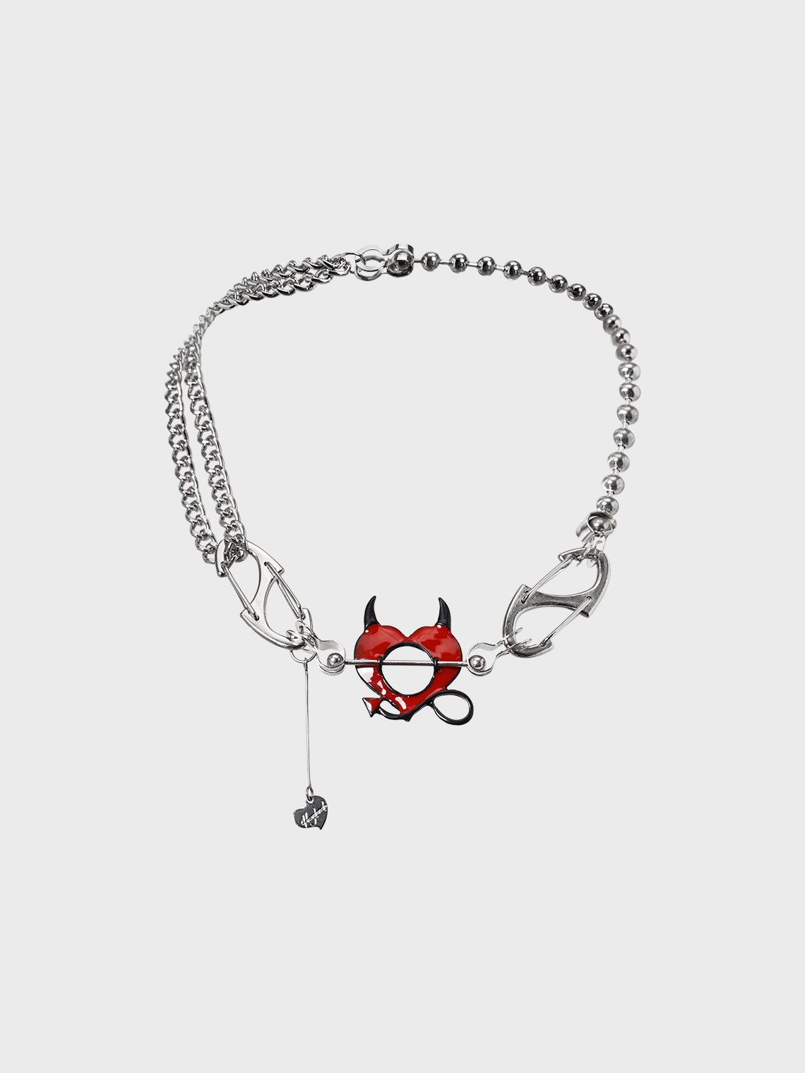 Y2K Red Accessory Necklaces