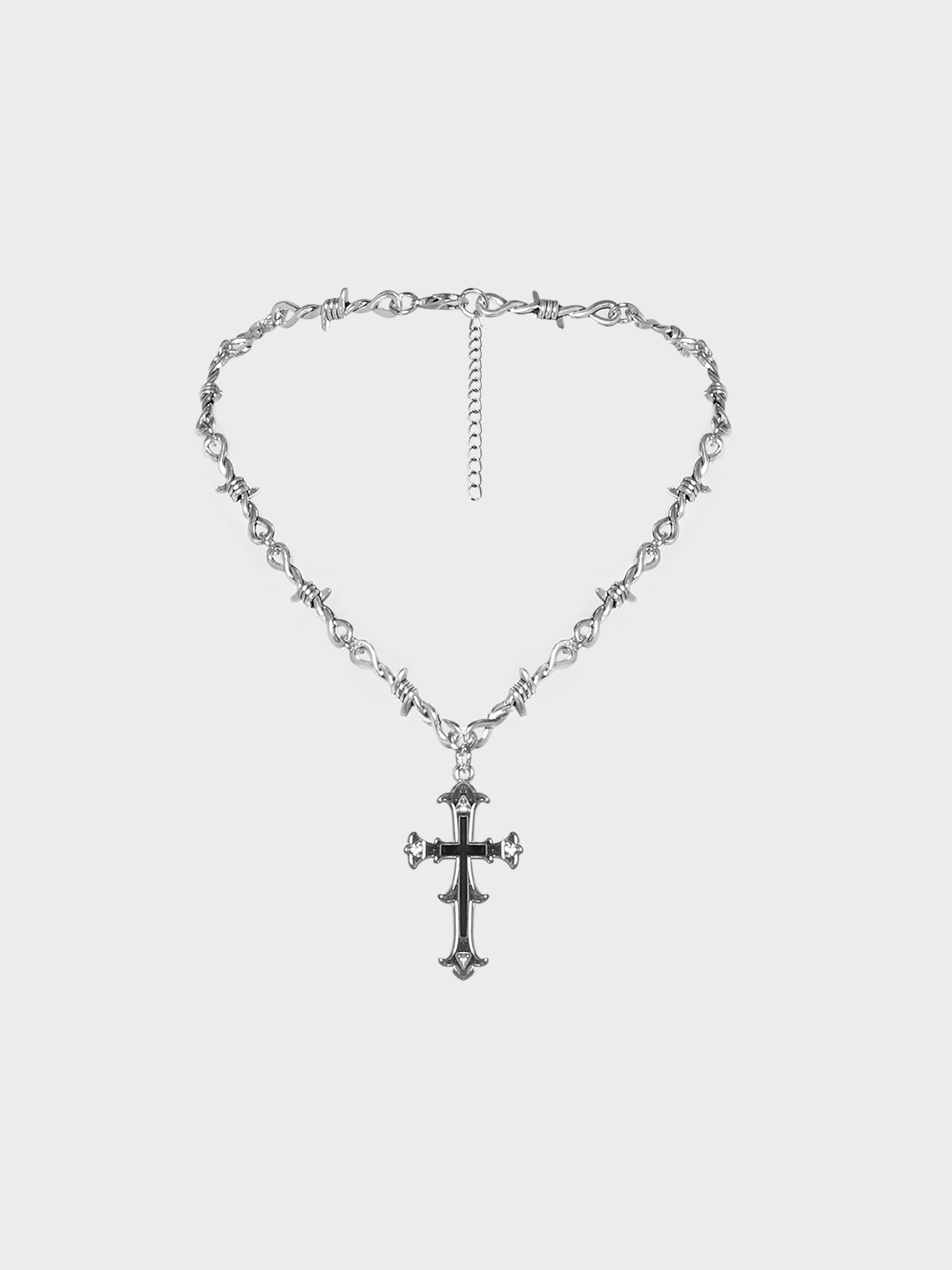 Metal Cross Necklace