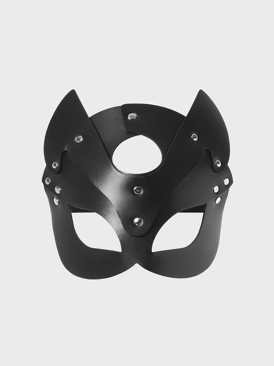 PU Black Plain Mask