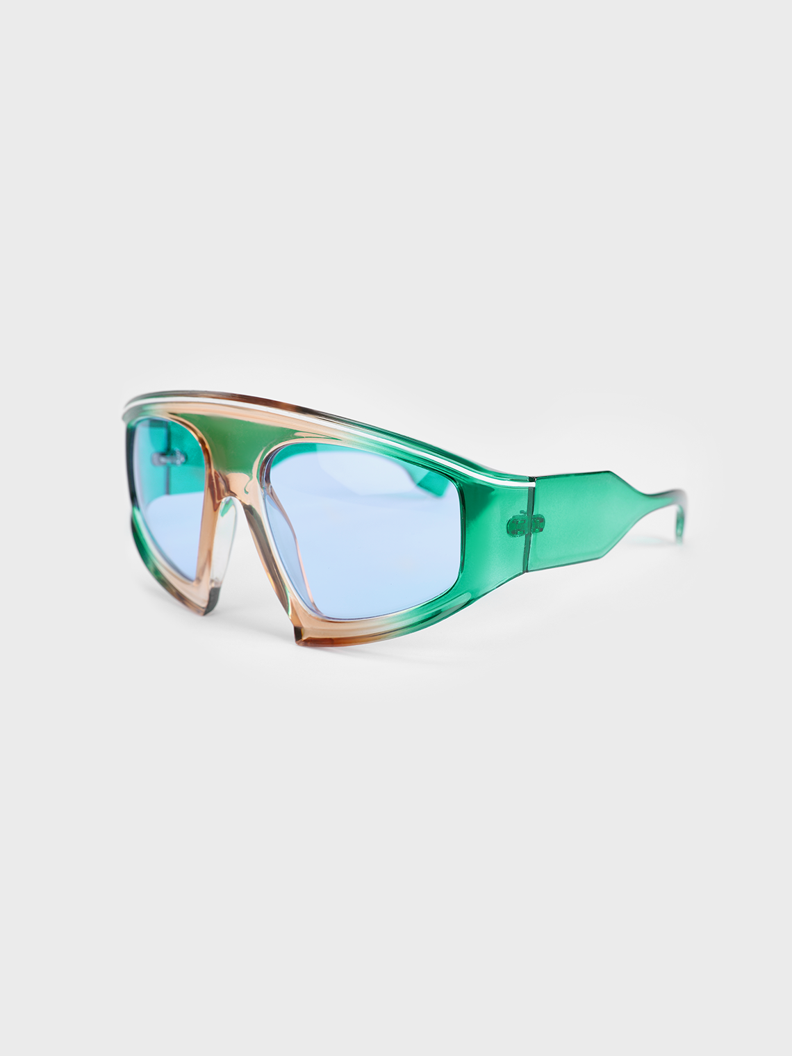 Geometric Frame Fashion Sunglasses