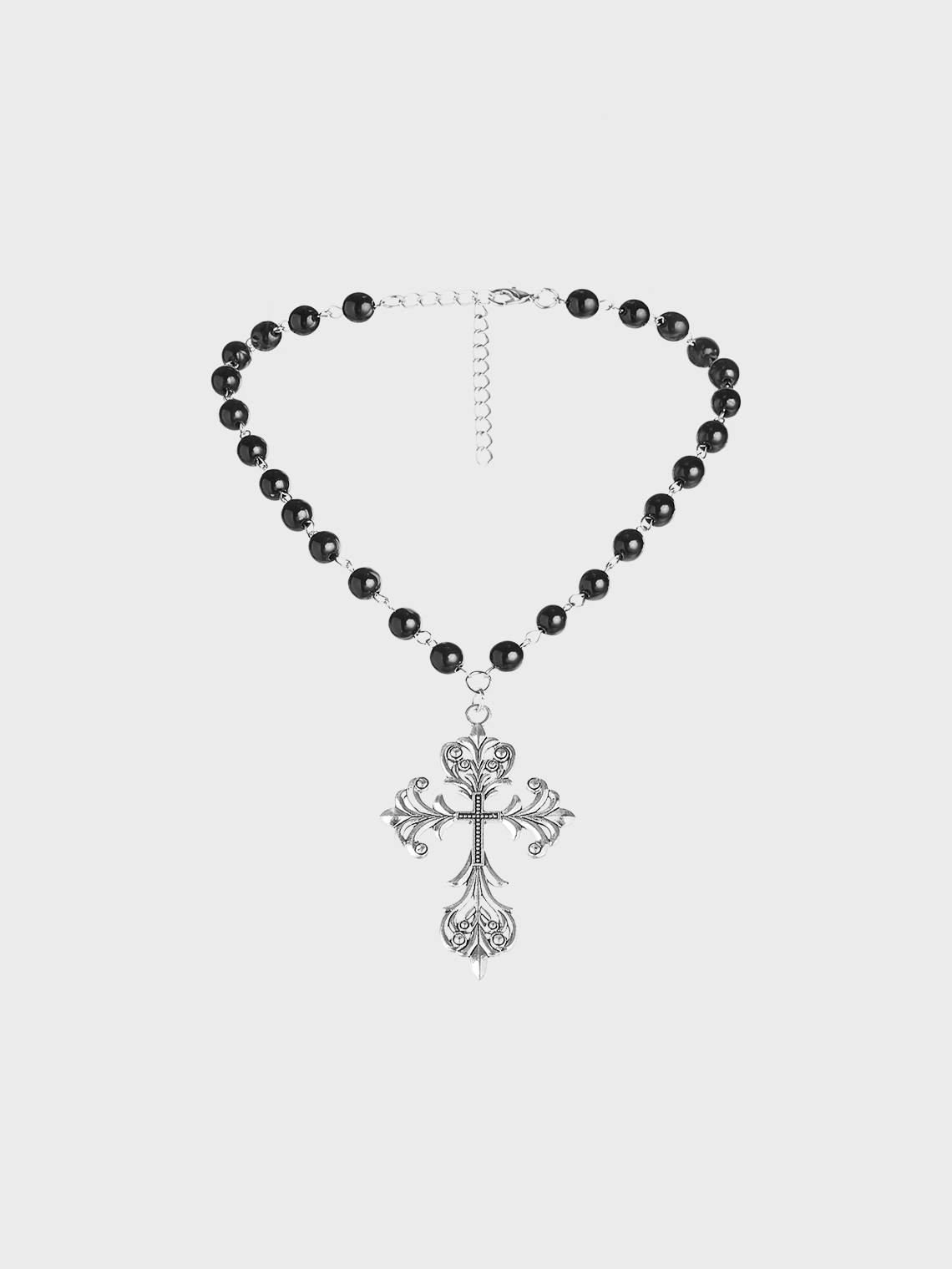 Metal Cross Necklace