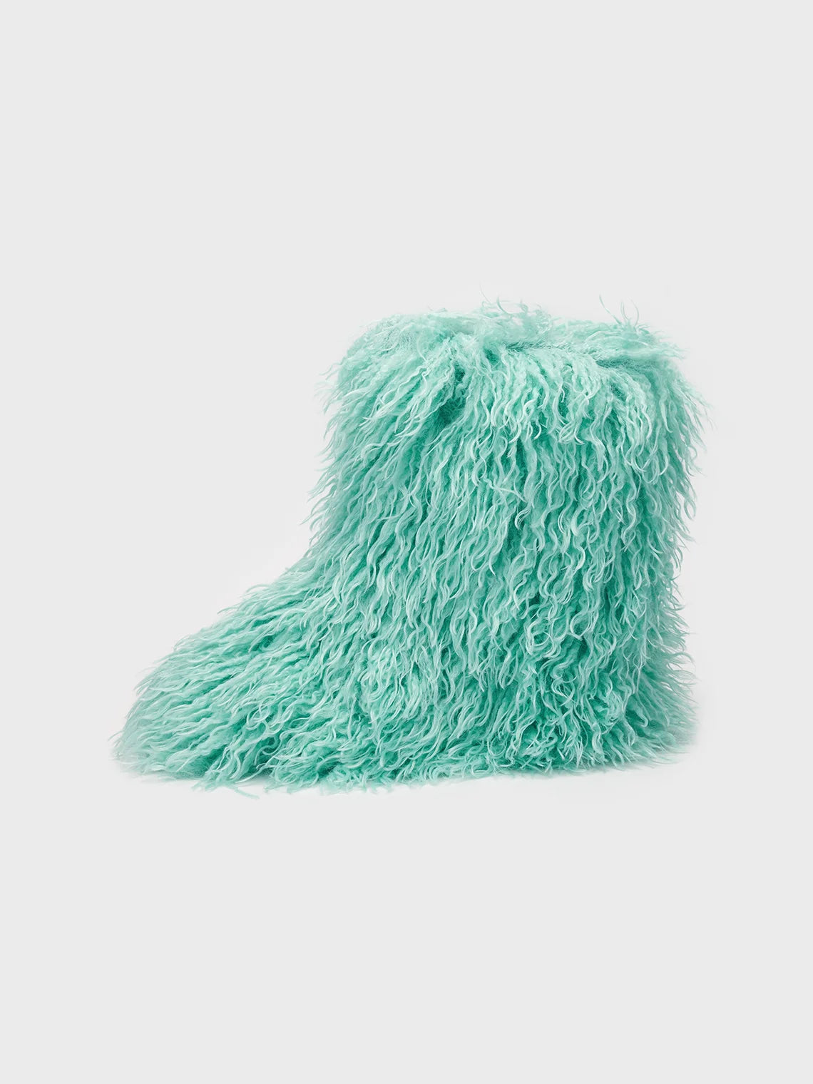 Fuzzy Faux Fur Ankle Plain Snow Boots