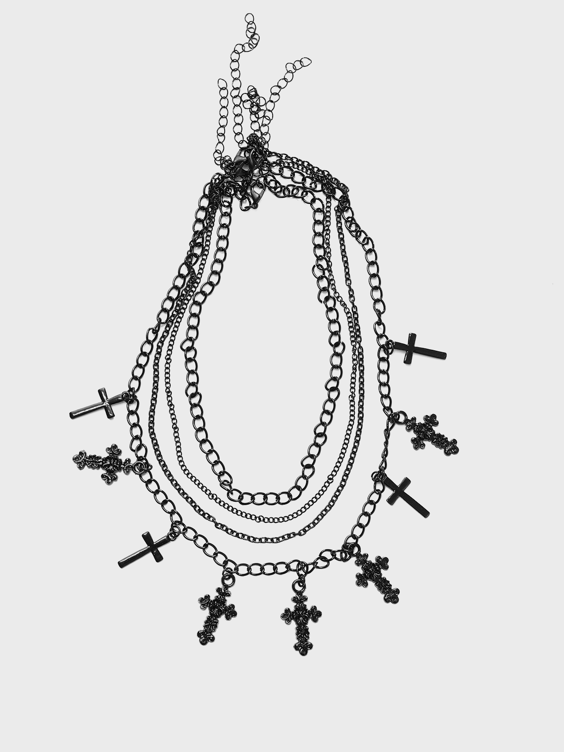 Metal Cross Necklace