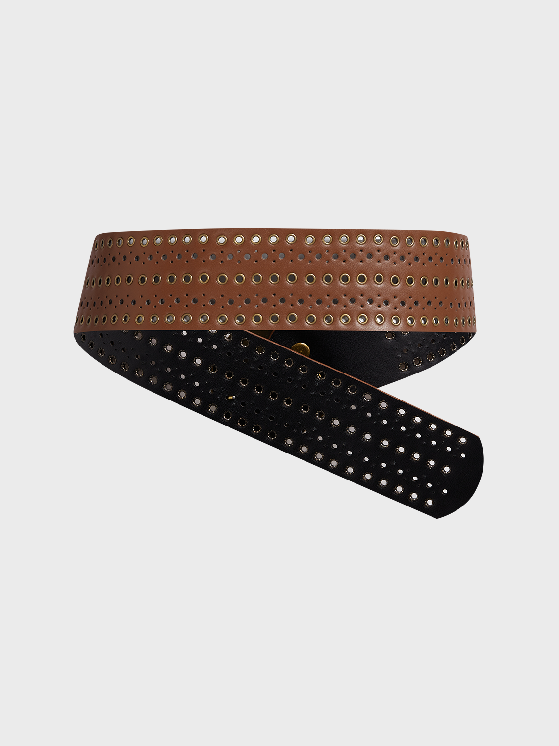 Studs PU Plain Belt