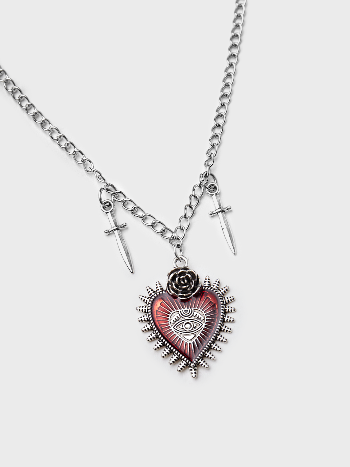 Punk Silver Accessory Necklaces