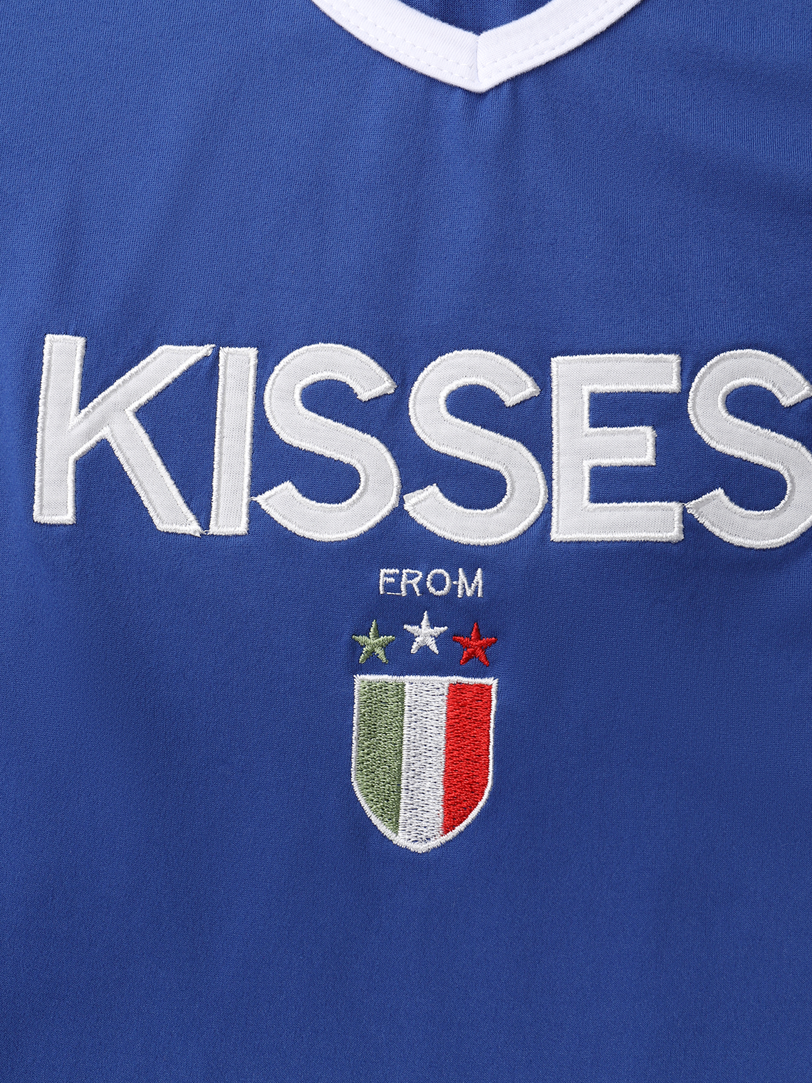 Kisses Color block Top T-Shirt