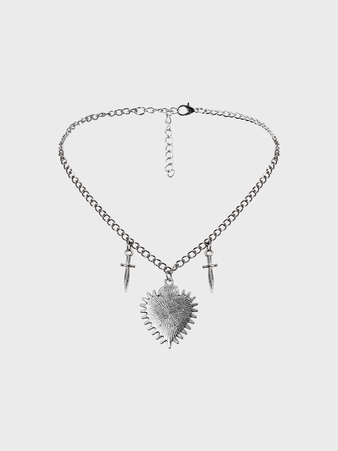 Punk Silver Accessory Necklaces