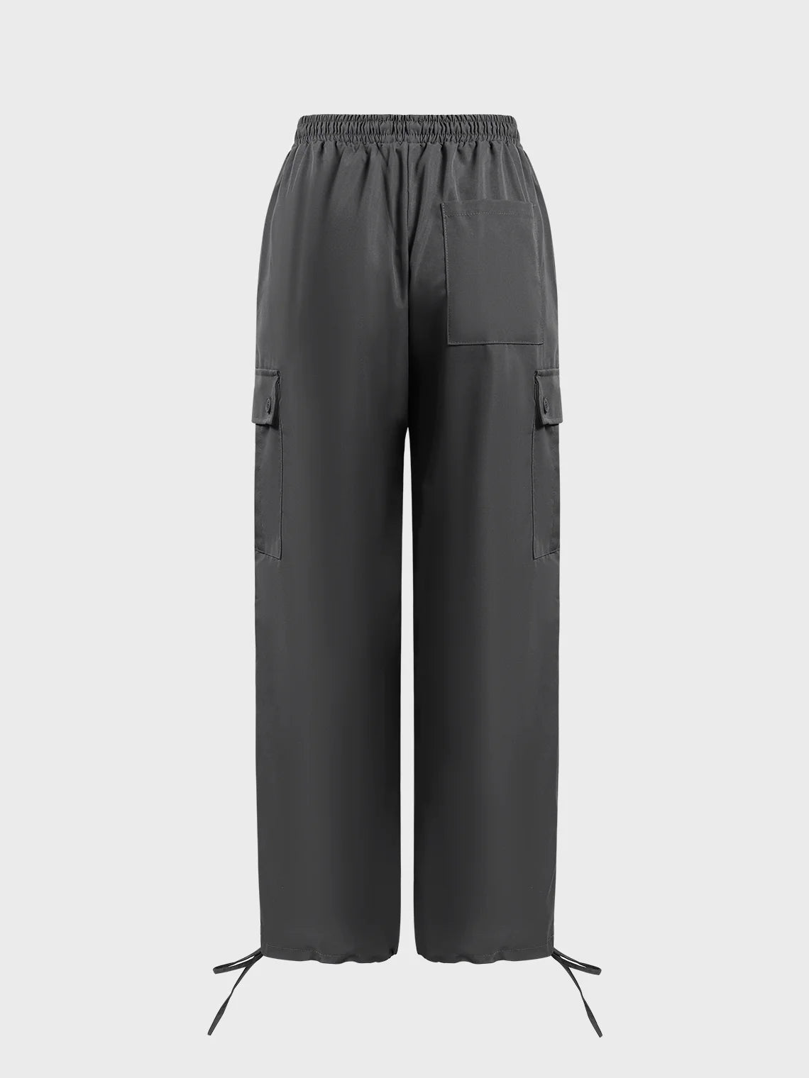 Street Gray Cargo Bottom Pants