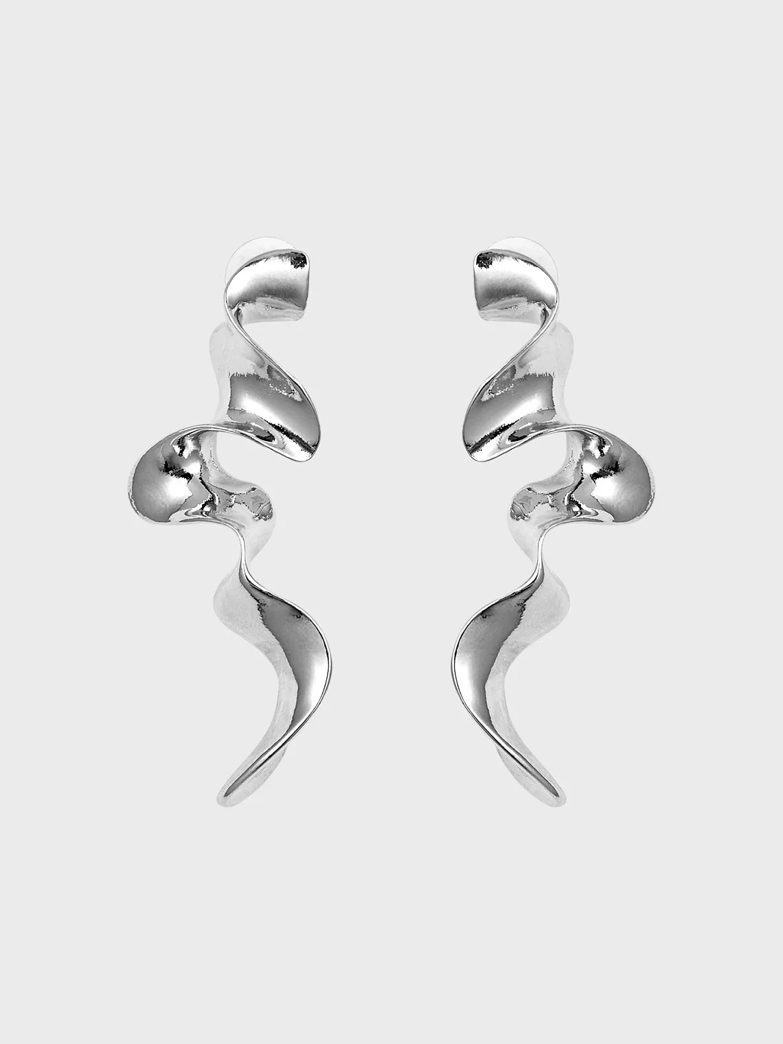 Y2K Silver Accessory Earrings