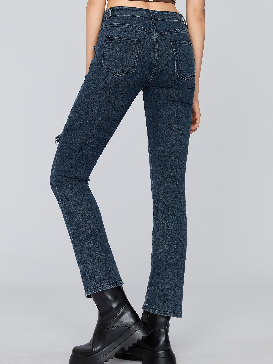 Casual Gray Bottom Jeans