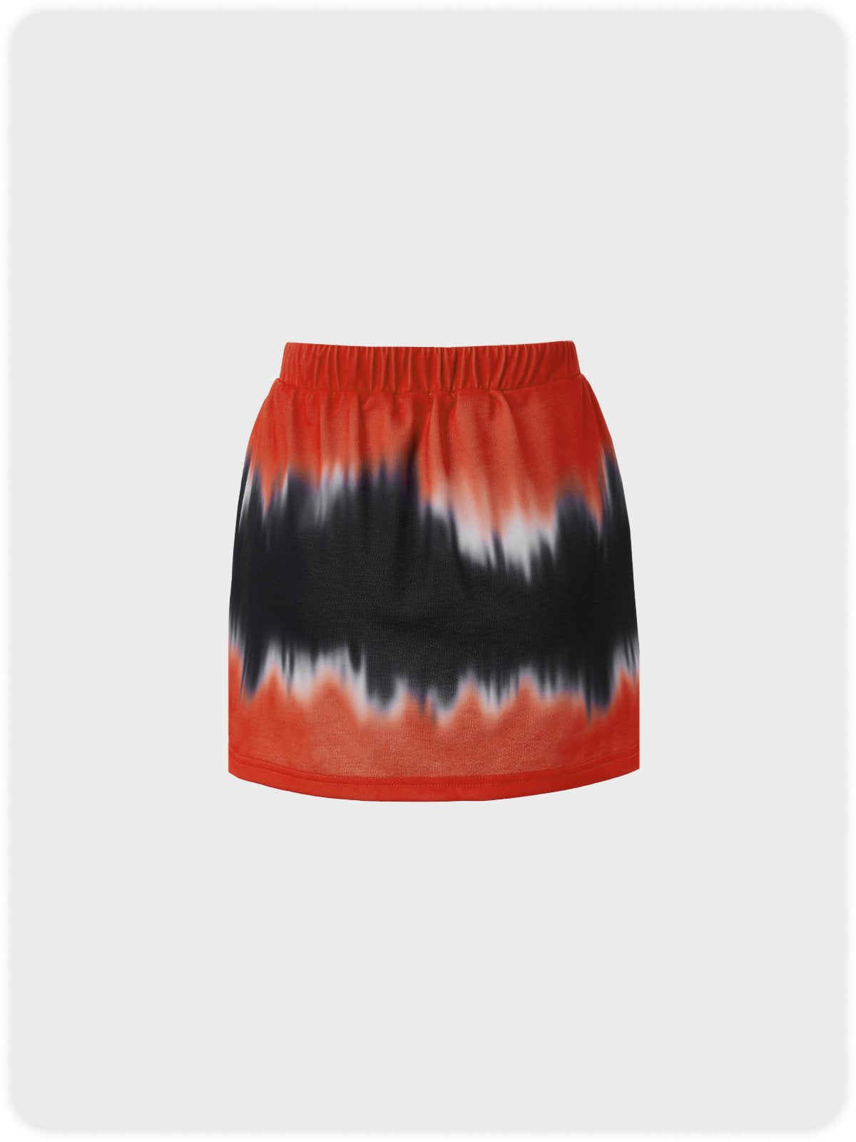 Reddish Black Bottom Skirt