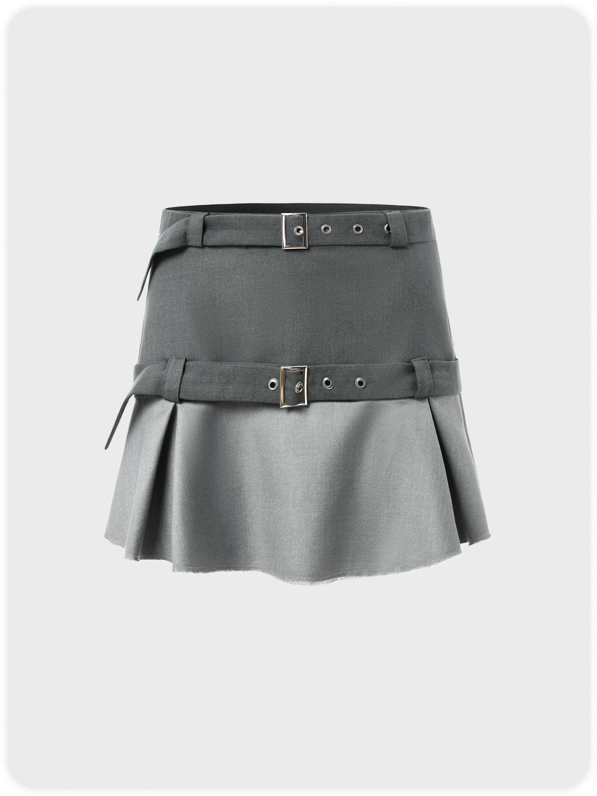 Street Gray Bottom Skirt