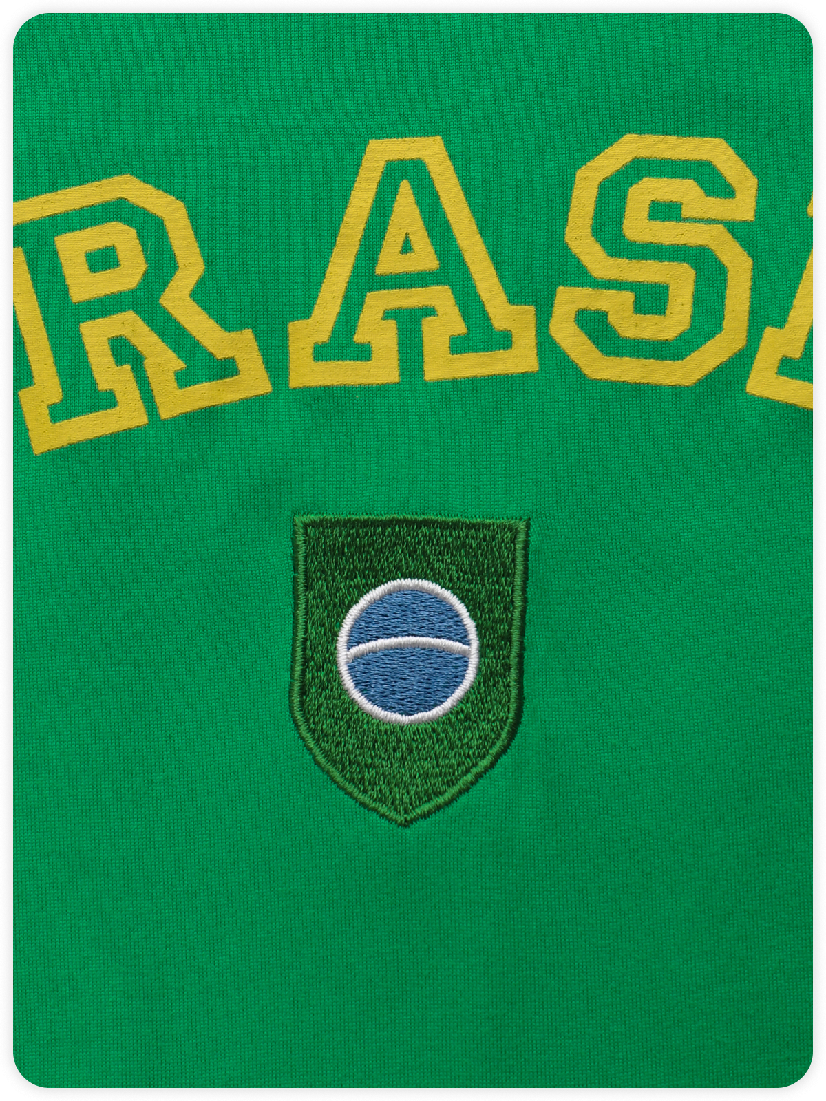 Brasil Crew Neck Color Block Tank Top