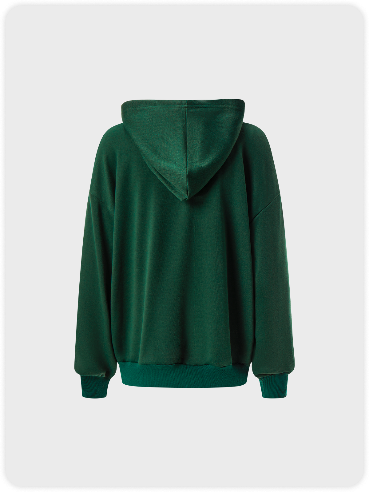 Street Green Graphic Cut Out Hooded Top Hoodie & Sweatshirt