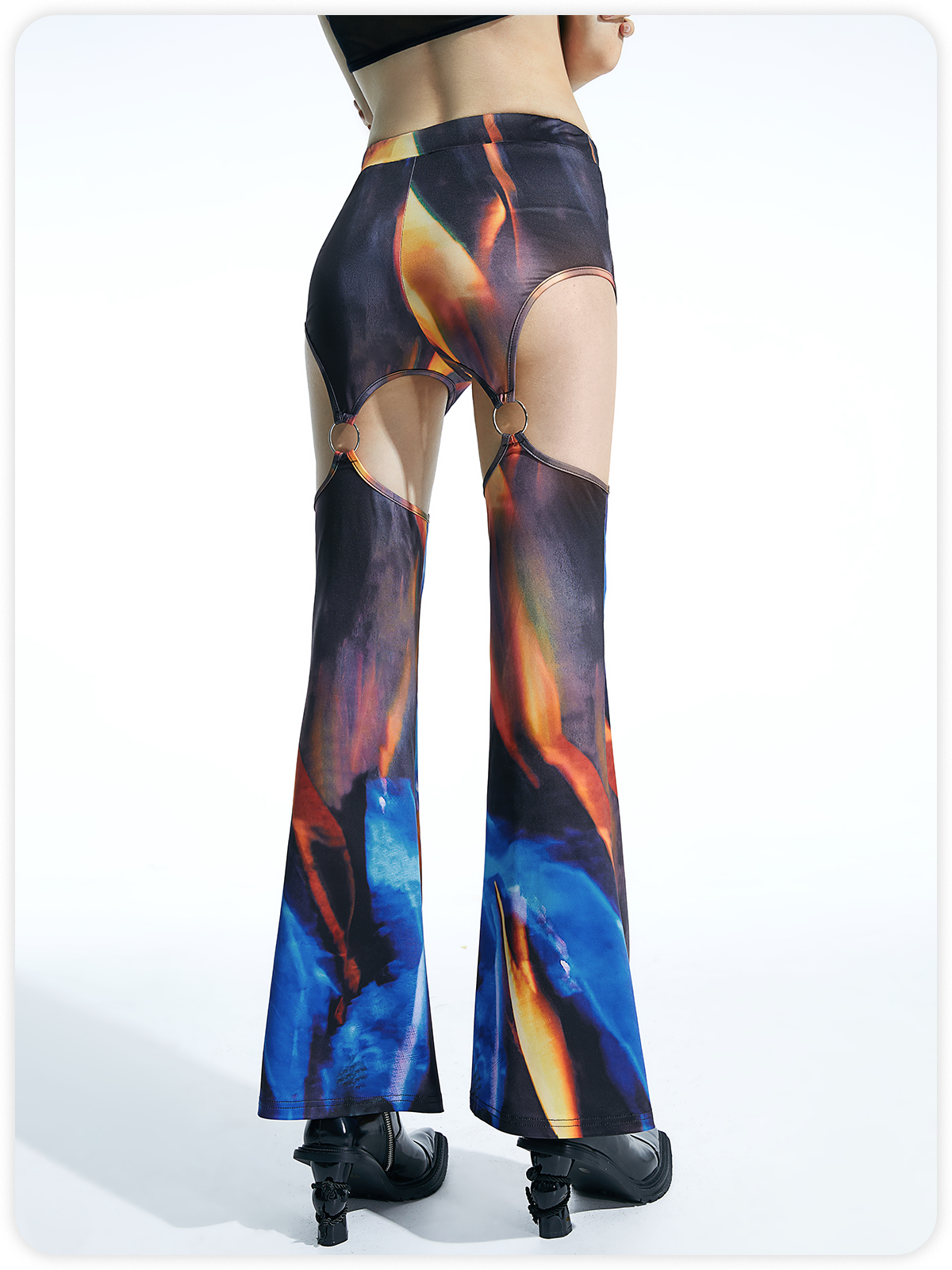 Multicolor Bottom Pants