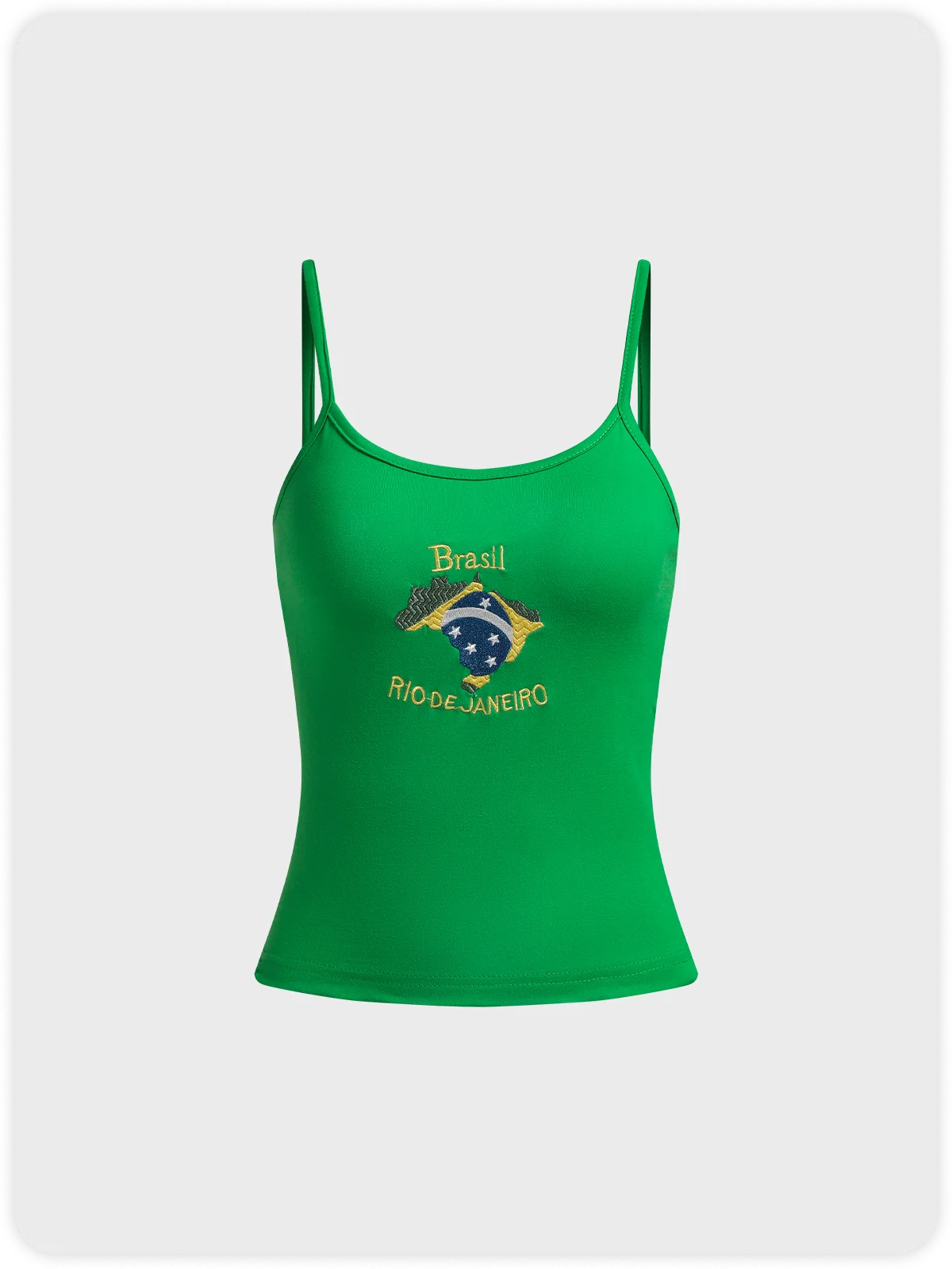 Brasil Tight Y2K Cami Top