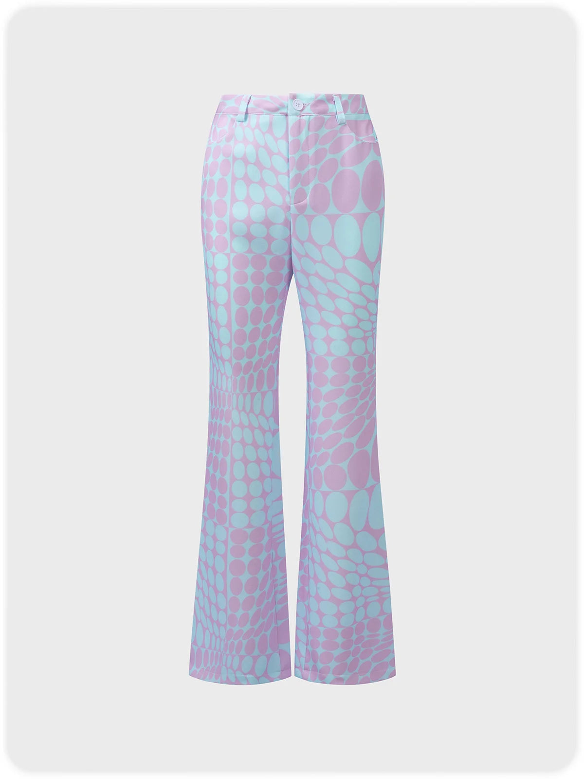 Casual Light Purple Bottom Pants