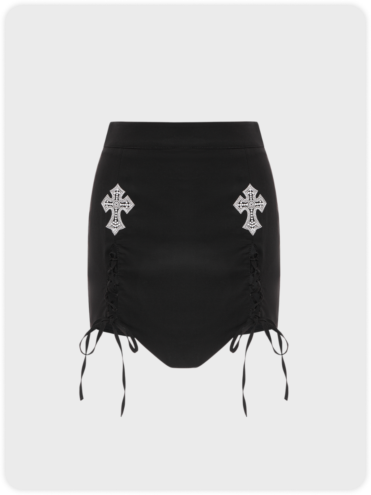 Punk Black Bottom Skirt