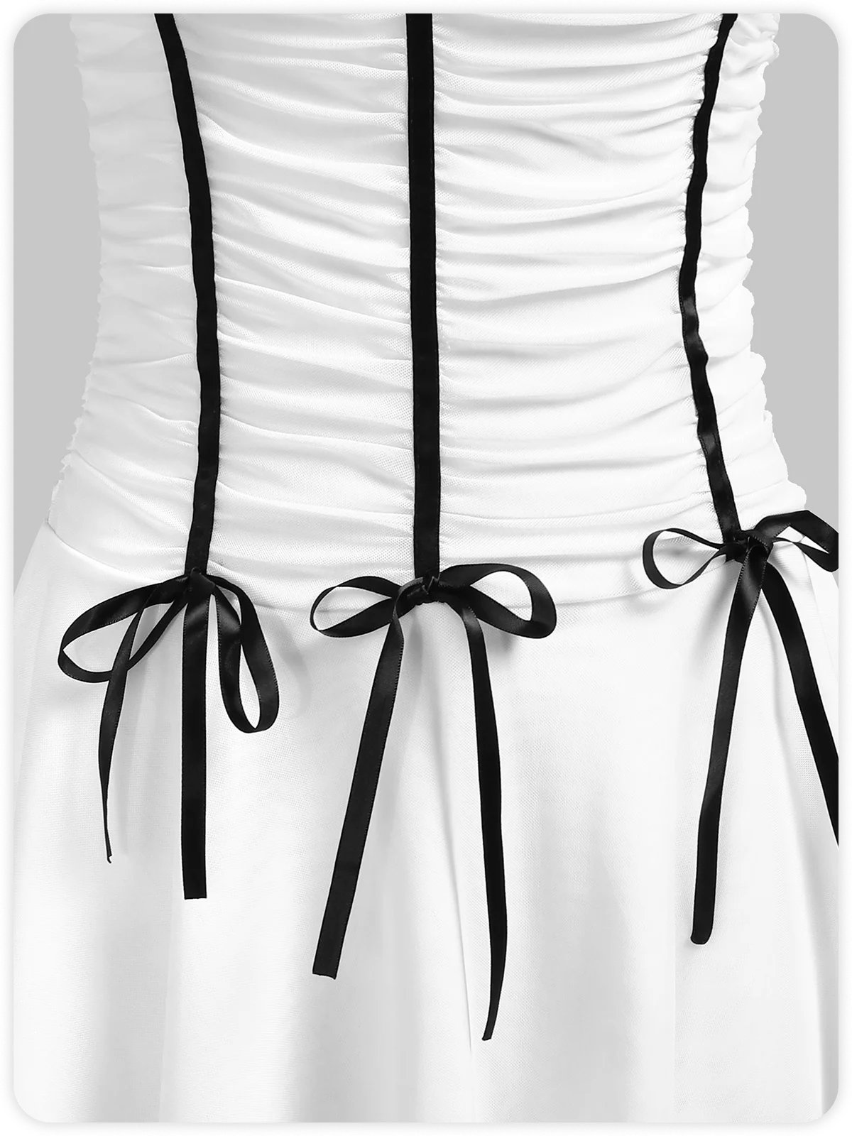 Y2k White Dress Mini Dress