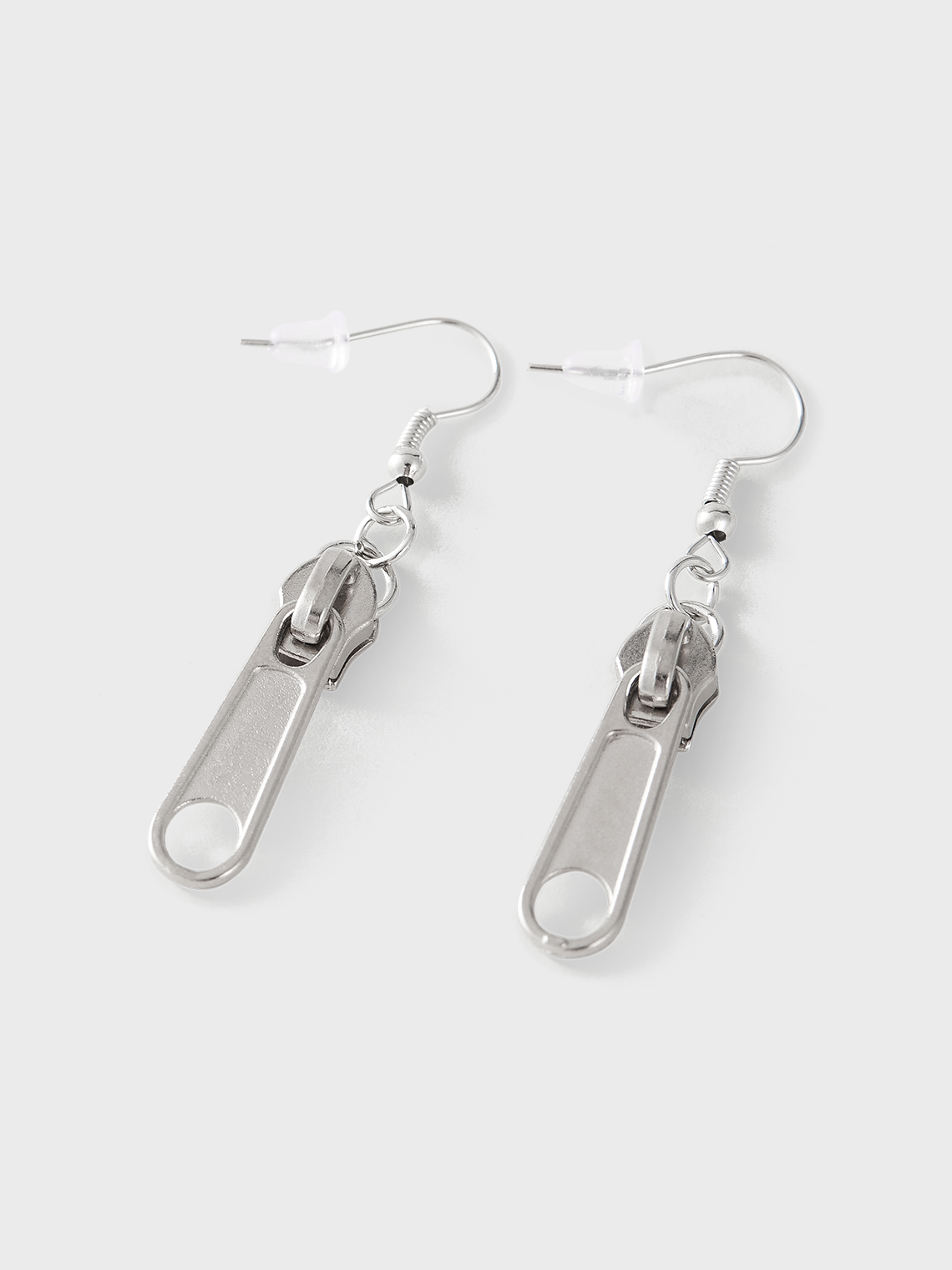 Street Silver Accessory Earrings