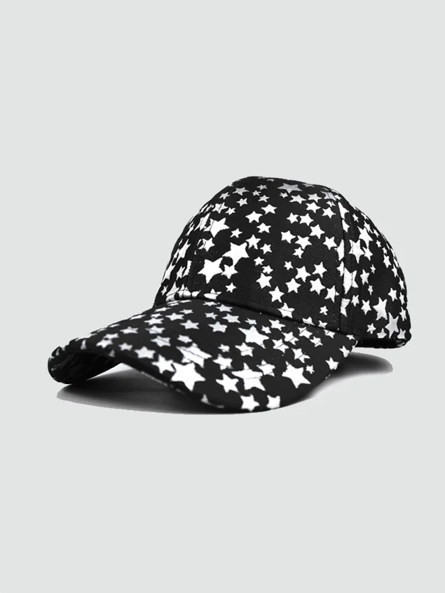 Baseball Sliver Stars Hat