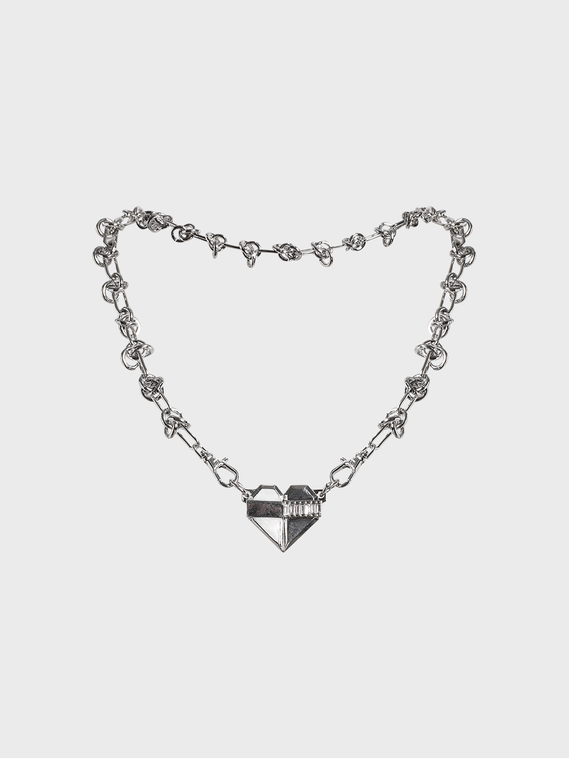 Y2K Silver Accessory Necklaces