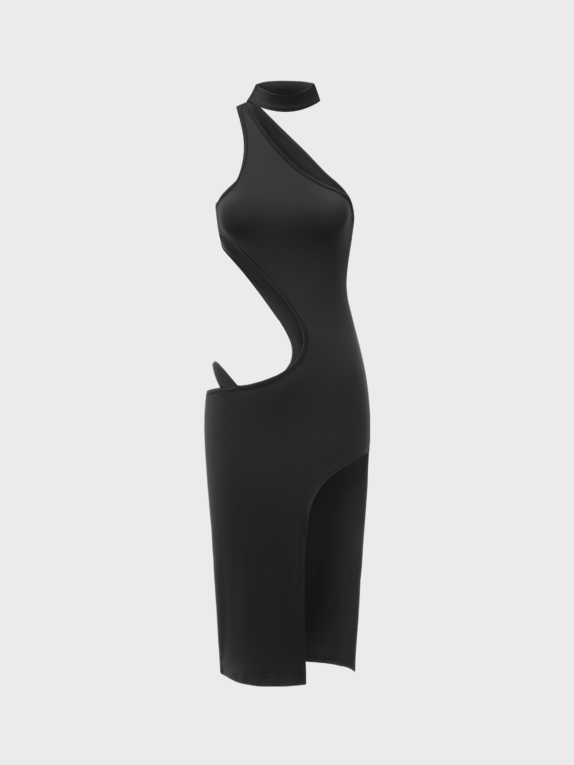 Y2K Black Dress Midi Dress