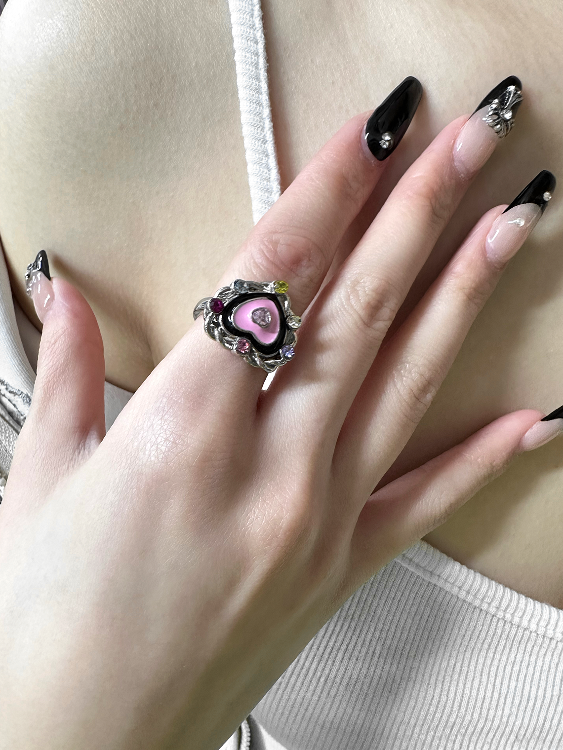 Y2K Pink Accessory Rings