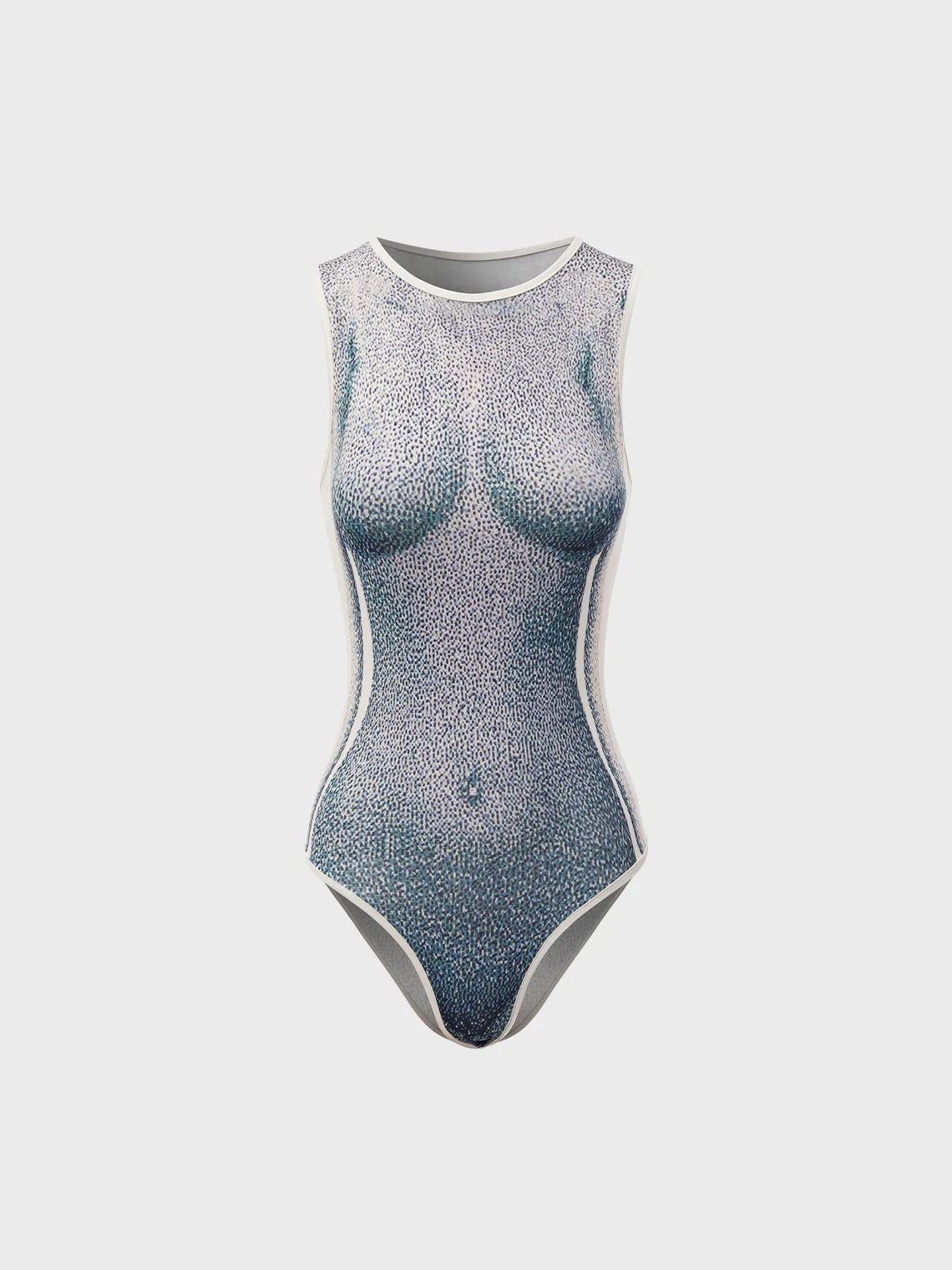 Edgy Art Gray Body Bodysuit