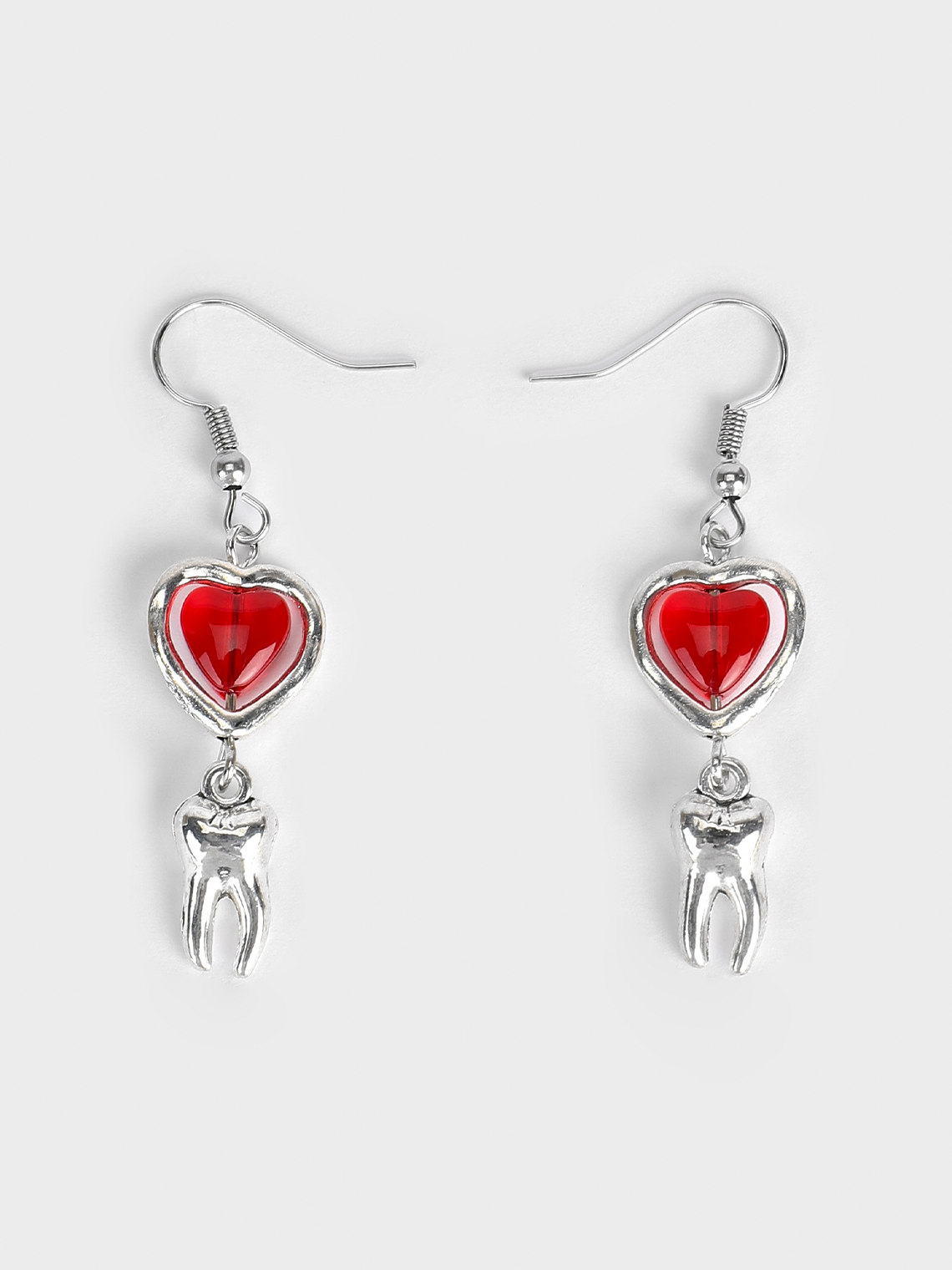 Street Red Accessory Earrings