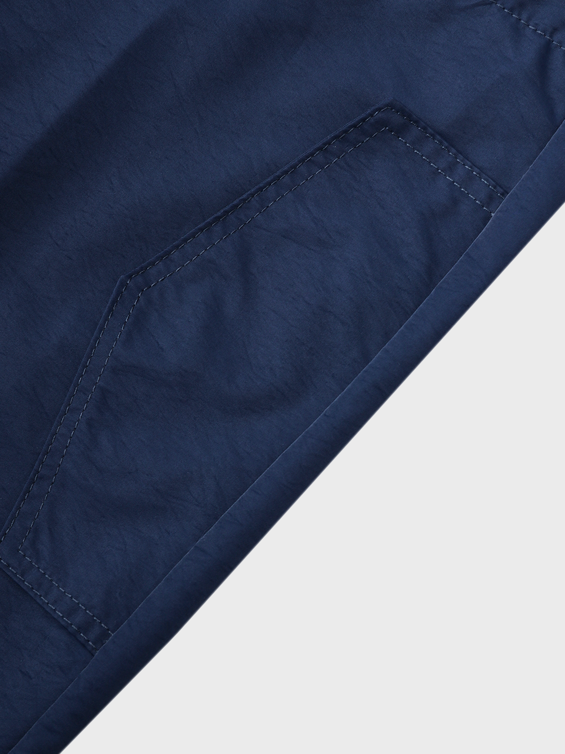 Street Blue Cargo Drawstring Bottom Pants