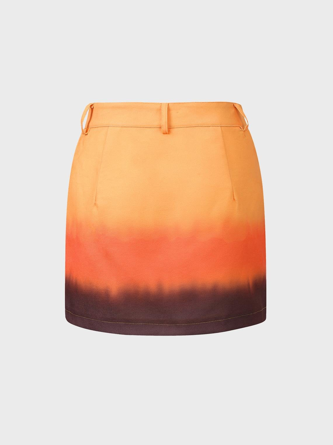 Multicolor Bottom Skirt