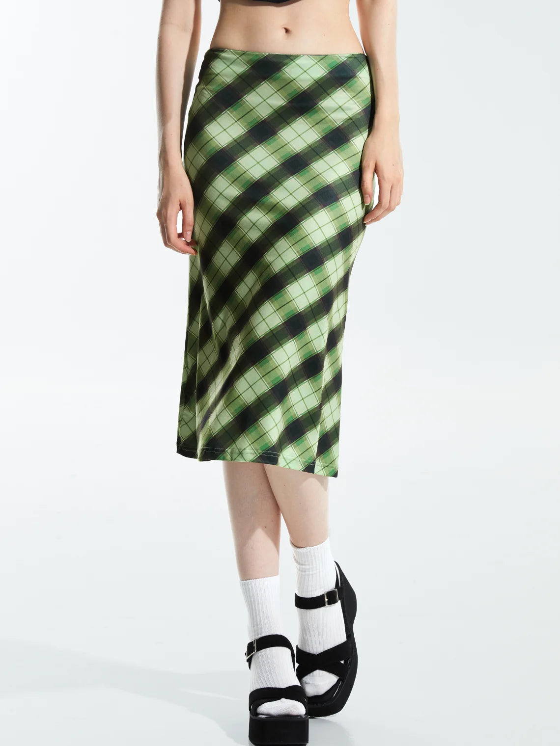 Street Green Bottom Skirt