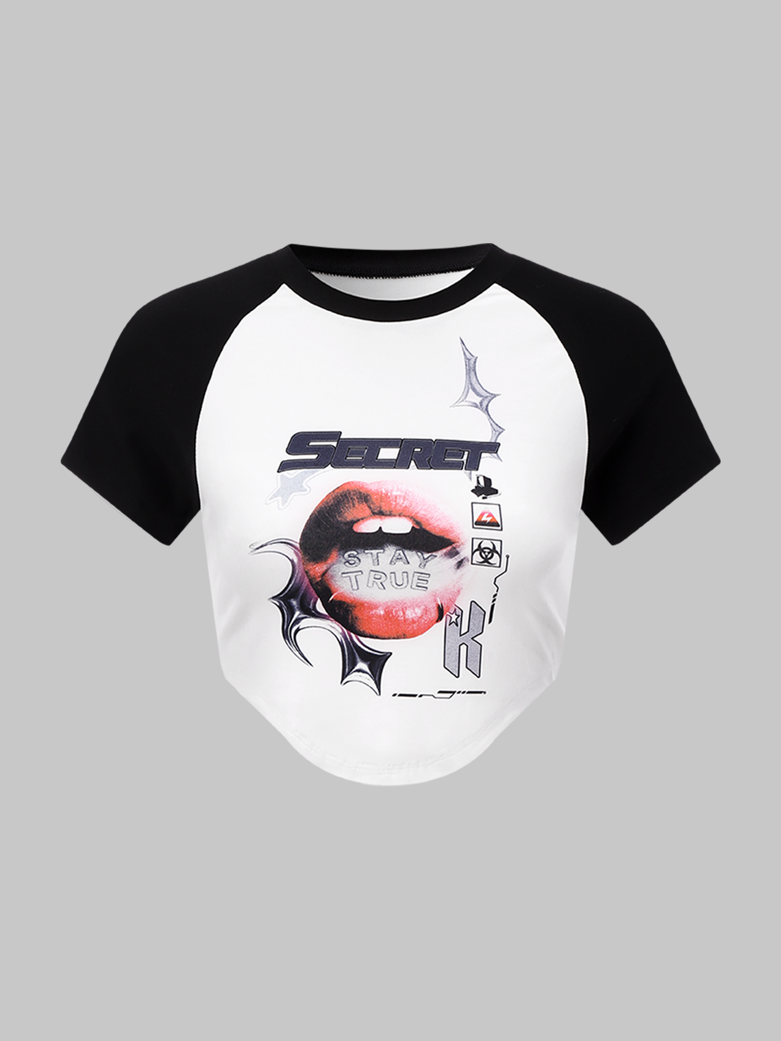 Y2K White Top T-Shirt